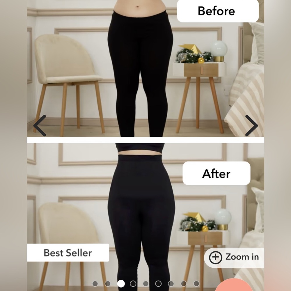 Shapermint Black high Waisted Shaping Legging - Picture 2 of 5